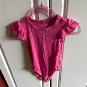 Posh Peanut Pink Baby Onesie
